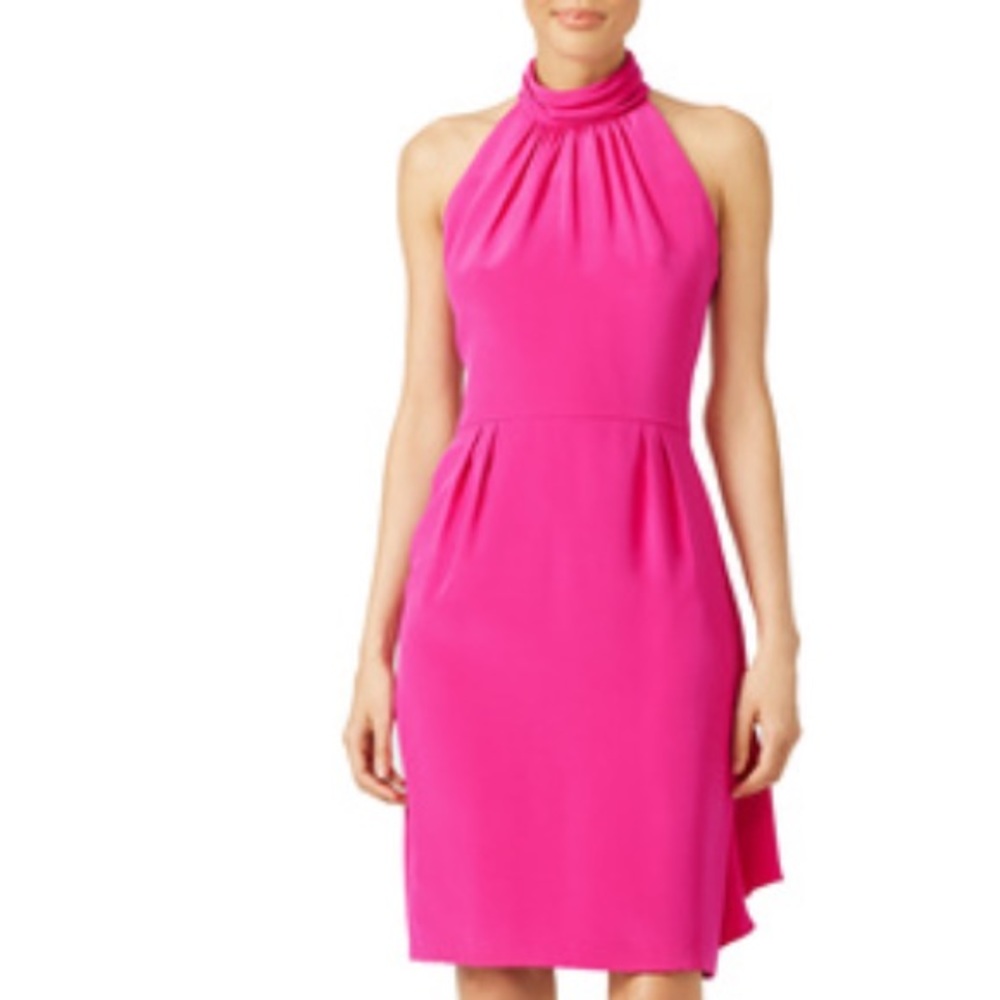 🎉NWT🎉Carmen Marc Valvo Halter Dress - Picture 2 of 4